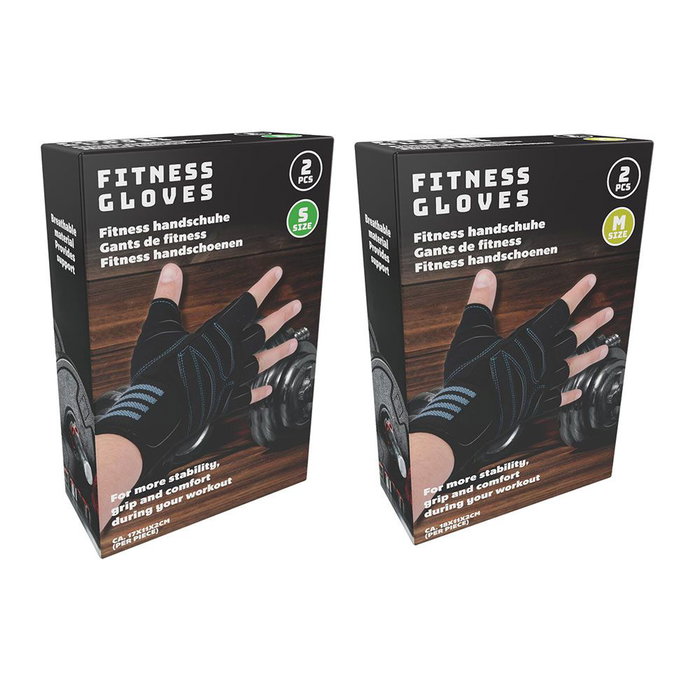 Basics Gants de fitness modèles assortis noir