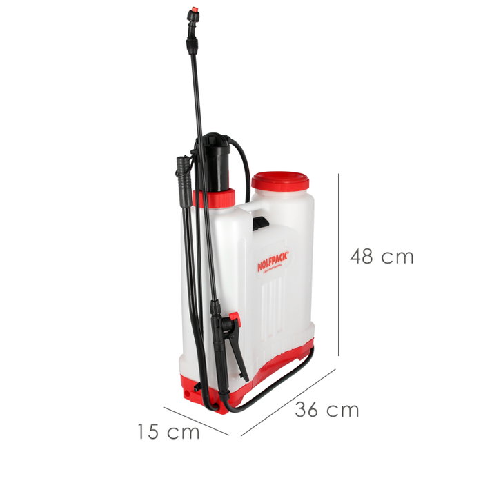 WOLFPACK LINEA PROFESIONAL Sulfatadora Manual 16 Litros