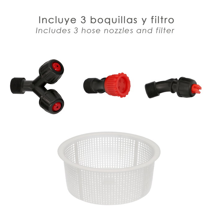 WOLFPACK LINEA PROFESIONAL Sulfatadora Manual 16 Litros