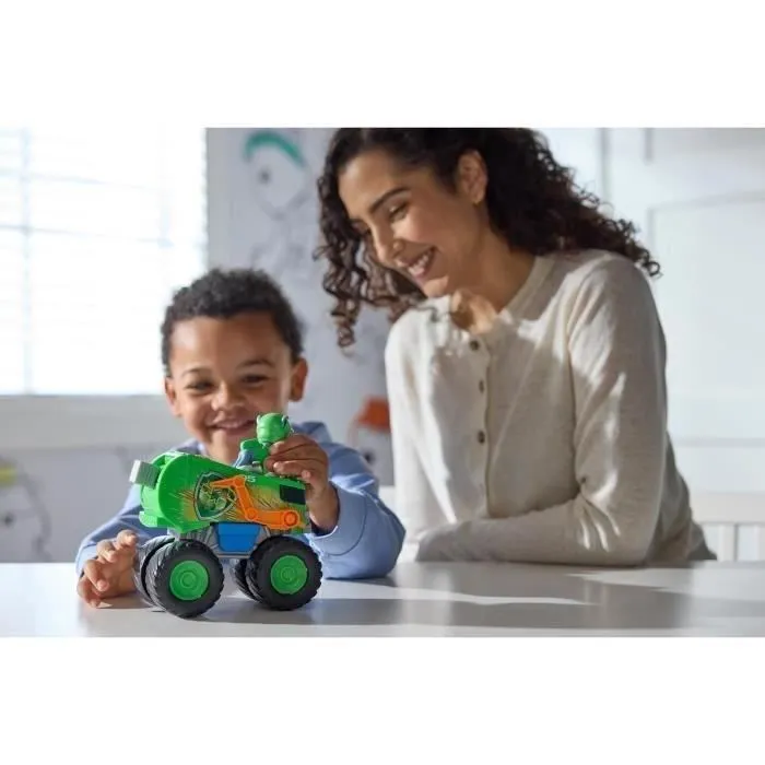 Spin Master Véhicule avec Figurine Rocky de la Pat' Patrouille Rescue Wheels - Mission Tout-terrain - Avec Figurine Amovible