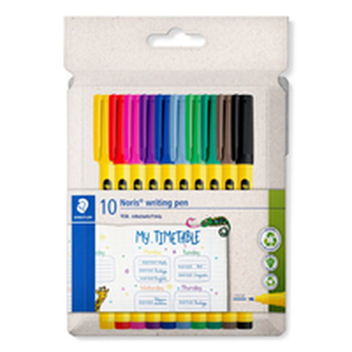 Feutres Staedtler Jaune Multicouleur (10 Unités) Feutres Staedtler Jaune Multicouleur (10 Unités)