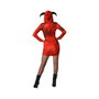 Atosa Déguisement Demonia Rouge Robe Courte avec Capuche Taille XL