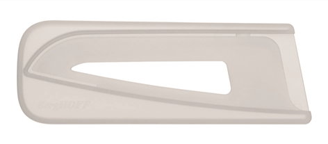 Berghoff 3950038 Couteau Santoku Gris Antiadhésif de 17 cm avec Fourreau Protecteur