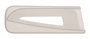 Berghoff 3950038 Couteau Santoku Gris Antiadhésif de 17 cm avec Fourreau Protecteur