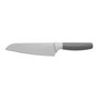Berghoff 3950038 Couteau Santoku Gris Antiadhésif de 17 cm avec Fourreau Protecteur