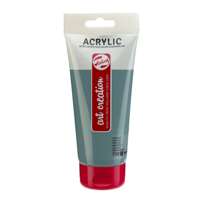 Talens Art Creation Peinture Acrylique Tube 200 ml Gris Mer 730 Talens Art Creation Peinture Acrylique Tube 200 ml Gris Mer 730