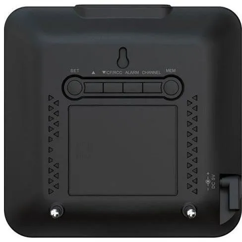 CGV Station météo sans fil MY METEO-1NC - Écran couleur tactile avec horloge et calendrier - Design épuré multifonction