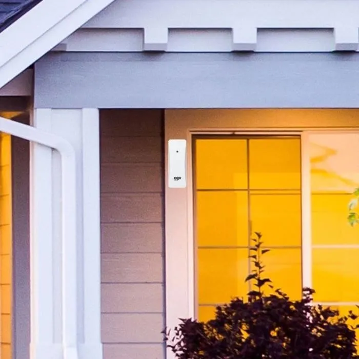 CGV Station météo sans fil MY METEO-1NC - Écran couleur tactile avec horloge et calendrier - Design épuré multifonction