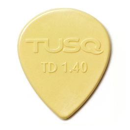 Graphtech Tusq Tear Drop Pick 1.4mm Vintage (Warm) Lot de 6