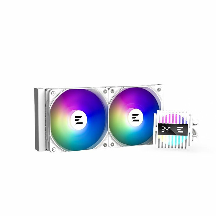 Ventillateur de cabine Zalman ALPHA2 A24 WHITE Ø 12 cm