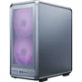 Cooler Master MasterFrame 500 Mesh Silver ARGB - Boîtier PC moyen tour modulaire FreeForm 2.0 - Support Mini-ITX à E-ATX, 360 mm radiateur, 390 mm GPU, 3 ventilateurs ARGB, USB-C