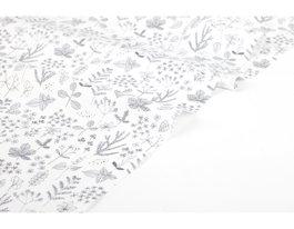 Dailylike Tissu en coton à fleurs 1,60m x 3m