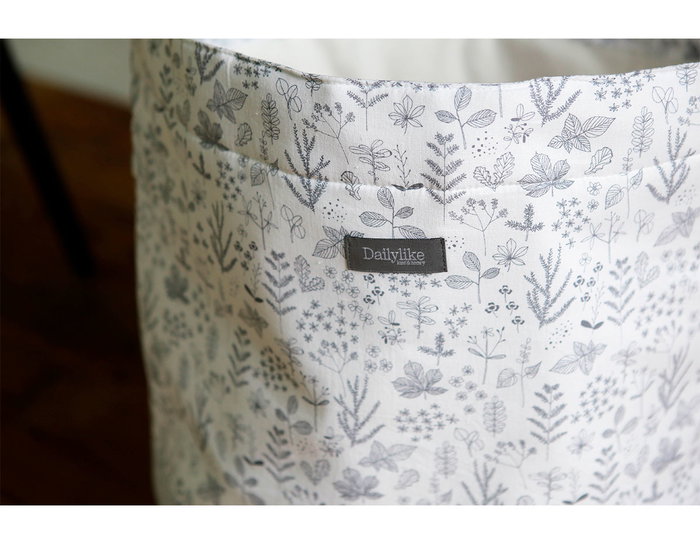 Dailylike Tissu en coton à fleurs 1,60m x 3m