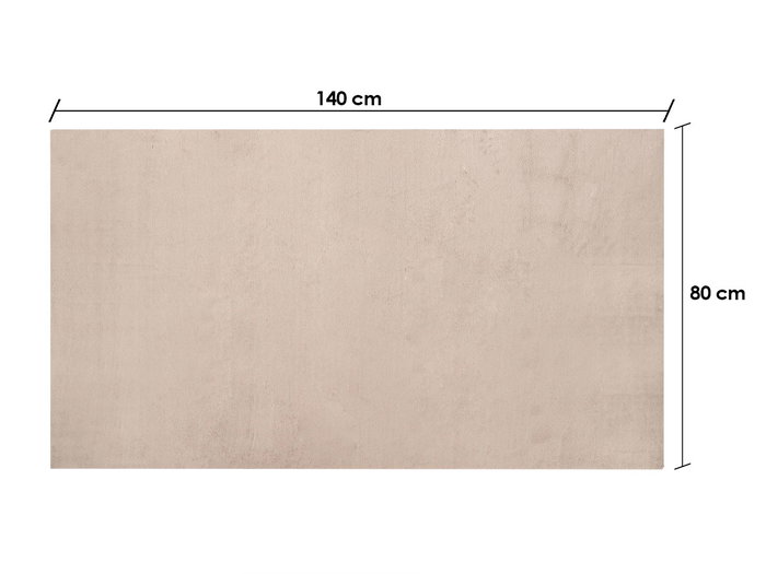 GIFTDECOR Alfombra Soft Beige Foncé 80x140cm