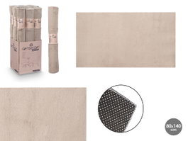 GIFTDECOR Alfombra Soft Beige Foncé 80x140cm