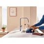 GROHE Blue Pure Start 30595000 - Robinet de cuisine filtrant eau potable, bec haut en U chromé, rotation 150°, GROHE Blue Pure Start
