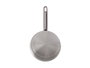 Kinvara Casserole en Aluminium avec Couvercle 16 cm, Argenté, 1,5 L – Compatible Gaz et Four (Set de 10)