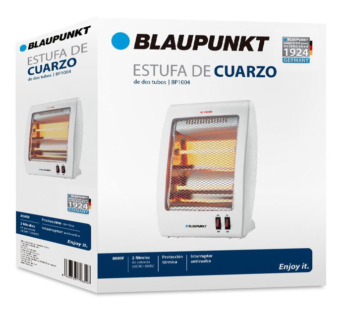 Chauffage d'Appoint Quartz Blaupunkt BP1004 800 W Gris