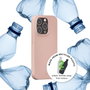 dbramante1928 Monaco Étui Silicone MagSafe avec Grip Doux pour iPhone 14 Pro - Couleur Sable Rose - Protection Intégrale et Compatible Charge Sans Fil