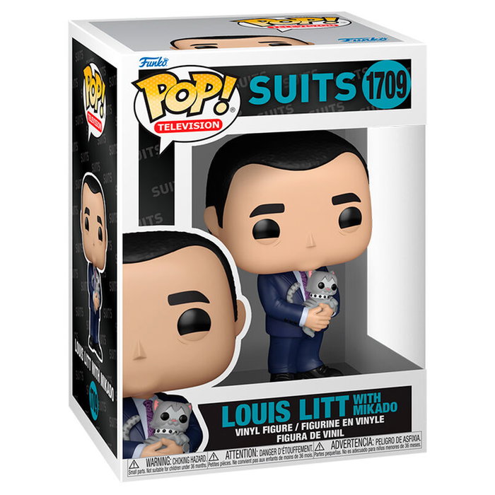 FUNKO Pop Suits Louis Litt with Mikado
