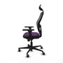 Piqueras y Crespo Chaise de Bureau avec Appui-tête Jorquera 3D036G1 Violet