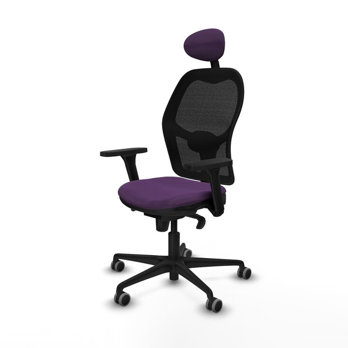 Piqueras y Crespo Chaise de Bureau avec Appui-tête Jorquera 3D036G1 Violet