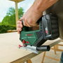 Bosch AdvancedSaw Scie sauteuse 18V avec batterie 2,0 Ah et chargeur
