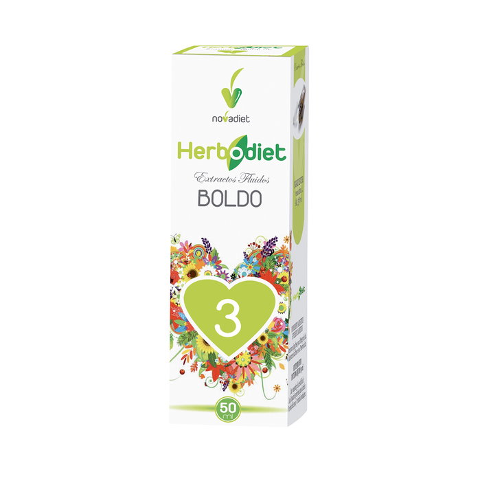 NOVADIET HERBODIET Extrait fluide de Boldo 50ml NOVADIET HERBODIET Extrait fluide de Boldo 50ml