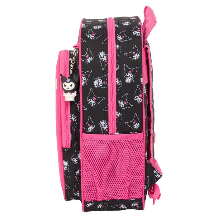 Safta Cartable Enfant Kuromi Noir Fuchsia