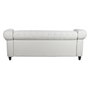 DKD Home Decor Canapé Blanc Marron Crème Bois