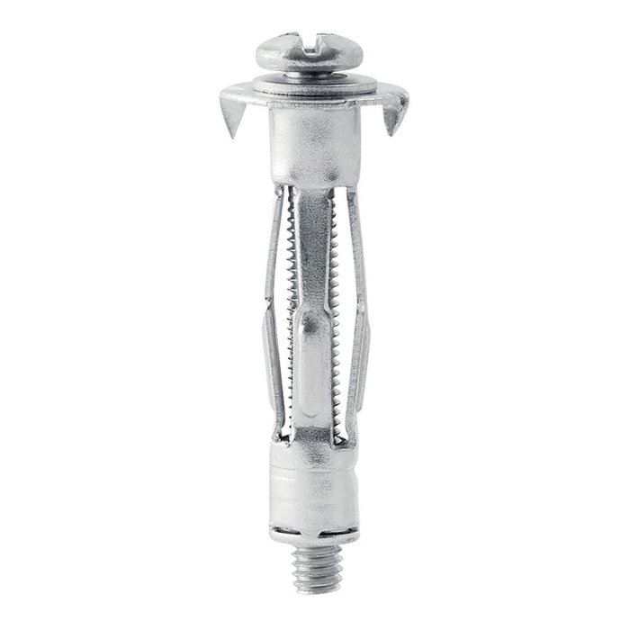 Rapid Chevilles à Expansion Métal pour Cloison Plâtre 3-13mm, Lot de 10, Charge Max 25 kg