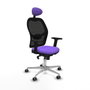 Piqueras y Crespo Chaise de Bureau avec Appui-tête Jorquera 2D086G1 Lila