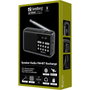 Sandberg Enceinte Radio Bluetooth FM avec Batterie Rechargeable, Lecteur MP3 via USB ou Carte TF
