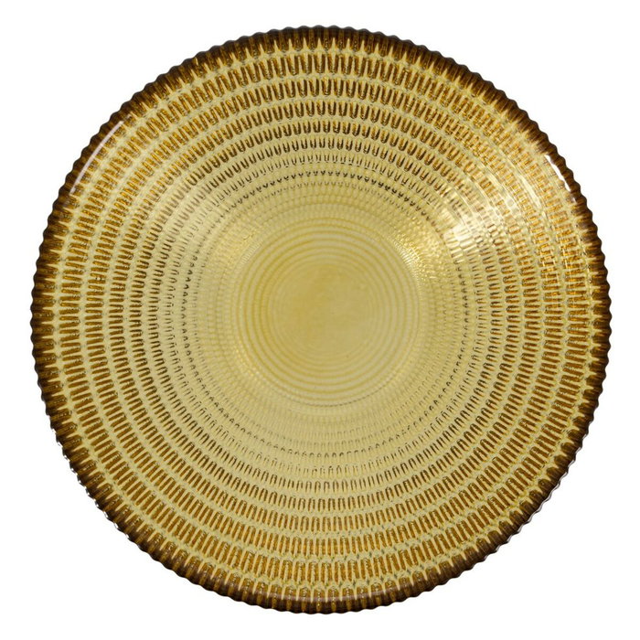 Saladier Jaune Verre 14 x 14 x 6 cm