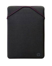 HP Housse réversible protectrice pour ordinateur portable 14.1 pouces - Néoèprène durable - Couleur mauve - Protection contre les chocs et rayures