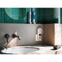 Simon Adaptateur 3 prises Schuko frontal avec interrupteur, blanc