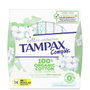 Tampax Tampons Regular 100 % Coton Biologique, 14 unités