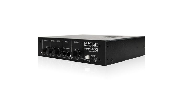 Ecler ESSTL - Table de mixage/amplificateur autonome 60W 100V - 1 entrée MIC + 2 entrées MIC/LINE ST - Alimentation 24VDC et kit rack inclus Ecler ESSTL - Table de mixage/amplificateur autonome 60W 100V - 1 entrée MIC + 2 entrées MIC/LINE ST - Alimentation 24VDC et kit rack inclus