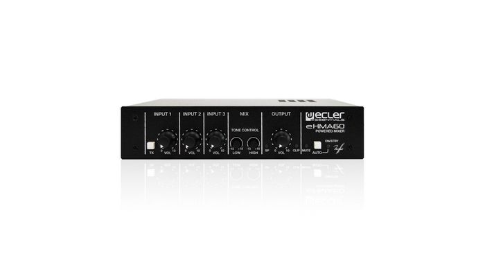 Ecler ESSTL - Table de mixage/amplificateur autonome 60W 100V - 1 entrée MIC + 2 entrées MIC/LINE ST - Alimentation 24VDC et kit rack inclus Ecler ESSTL - Table de mixage/amplificateur autonome 60W 100V - 1 entrée MIC + 2 entrées MIC/LINE ST - Alimentation 24VDC et kit rack inclus