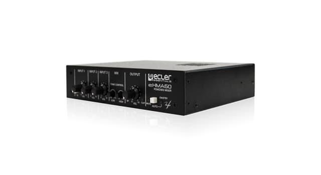 Ecler ESSTL - Table de mixage/amplificateur autonome 60W 100V - 1 entrée MIC + 2 entrées MIC/LINE ST - Alimentation 24VDC et kit rack inclus Ecler ESSTL - Table de mixage/amplificateur autonome 60W 100V - 1 entrée MIC + 2 entrées MIC/LINE ST - Alimentation 24VDC et kit rack inclus