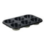 San Ignacio Expert Moule à muffins en acier au carbone pour 6 pièces 26,5 x 18,5 x 3 cm