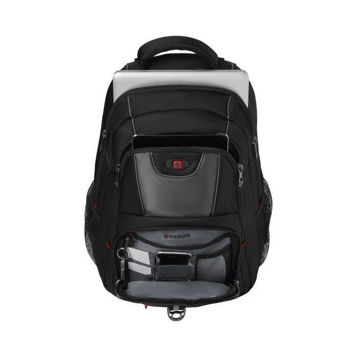 Wenger Pillar 16 Sac à dos pour ordinateur portable jusqu'à 39,60 cm noir / gris