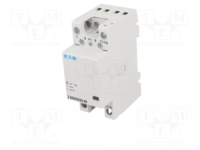 EATON ELECTRIC Contacteur 4-pôles d'installation 25A 24VAC NO x4 Z-SCH