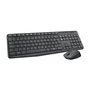 Logitech MK235 Clavier et Souris sans fil AZERTY Graphite avec pavé numérique et touches raccourcis - Autonomie 36 mois
