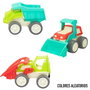Color Baby - Véhicule de construction 17 cm - Surti modèles aléatoires - Jouet enfant dès 3 ans