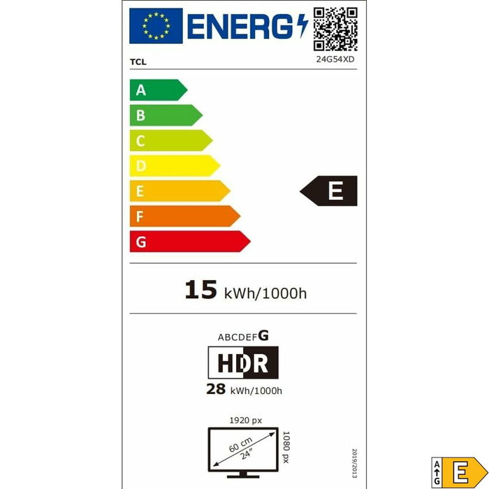 TCL Moniteur 24" Full HD MiniLED 100Hz Référence 24G54