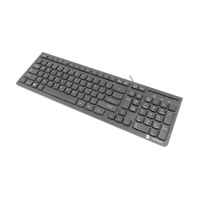 NATEC DISCUS Clavier informatique noir USB A