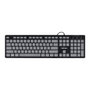 NATEC DISCUS Clavier informatique noir USB A