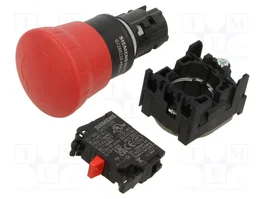 SIEMENS Commutateur de sécurité 22mm rouge NC 2 positions