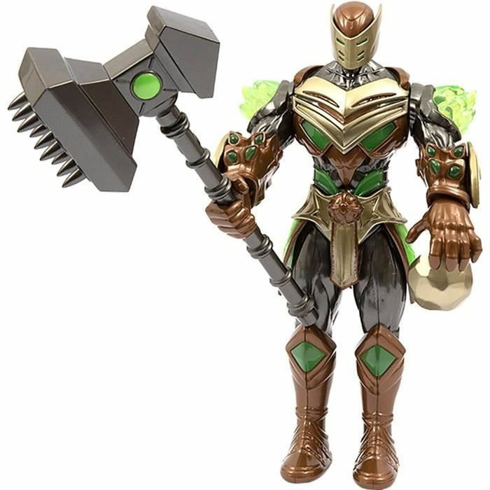 Gormiti Rockard - Figurine articulée avec attaque lumineuse Terre - 27 cm